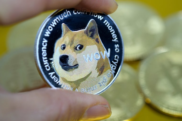 Digital cryptocurrency, Dogecoin.