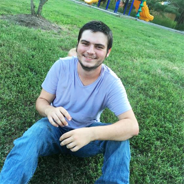 Jacob Mace, shown in an undated family photo, was a Walmart employee in Maryland until his death by suicide near the store on Nov. 15, 2019.