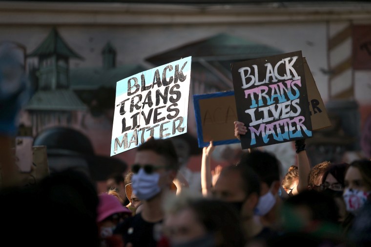 Thousands March For Trans Lives