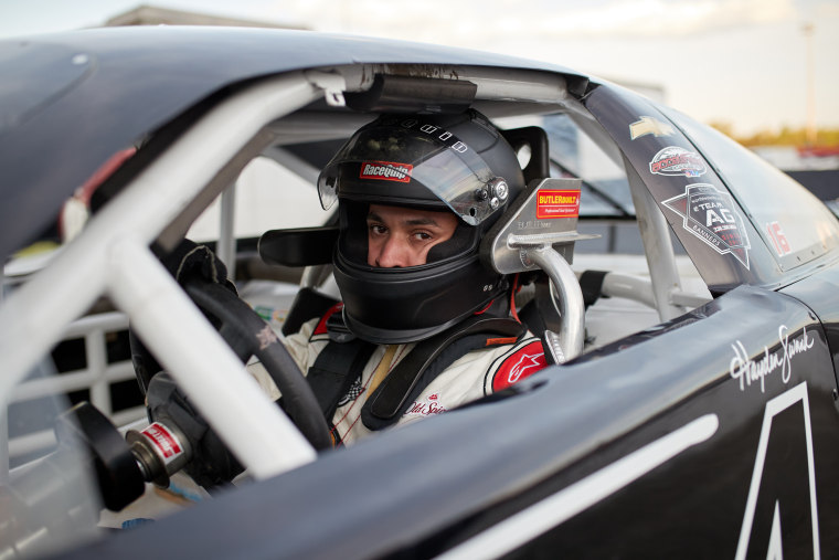 Hayden Swank called a race car driving wunderkind navigates