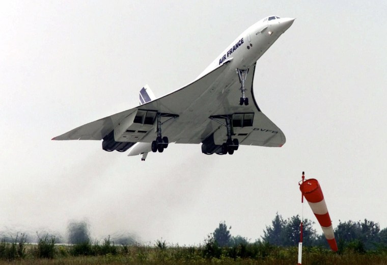 Image:  Concorde supersonic jet
