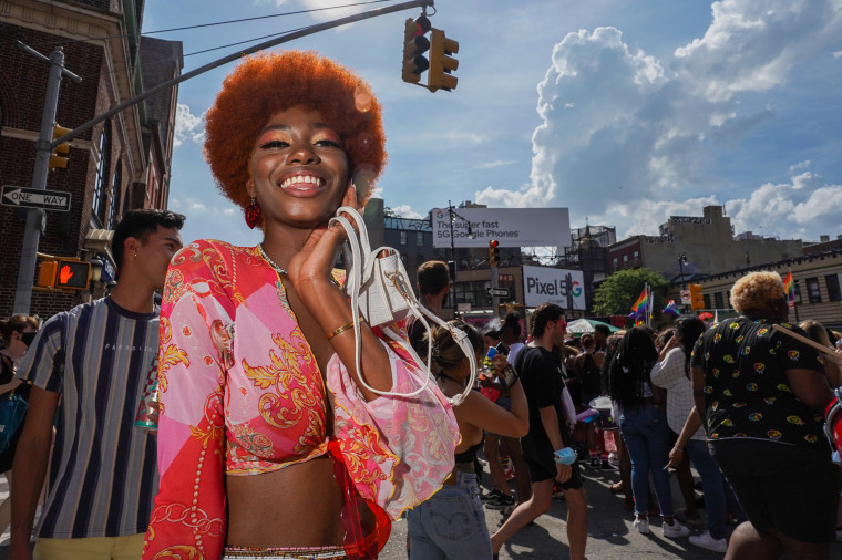 Image: Queer Liberation March Moves Through Manhattan During Pride Celebrations