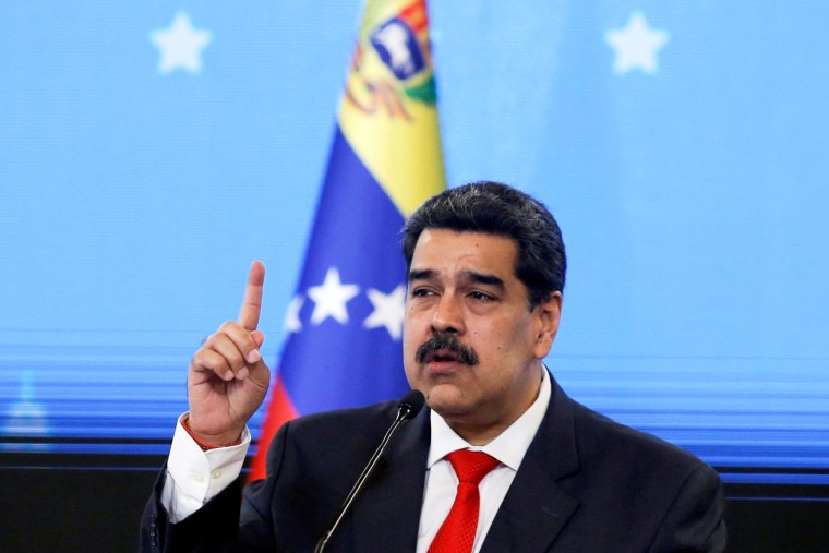Venezuelan President Nicolas Maduro speaks in Caracas on Dec. 8, 2020.