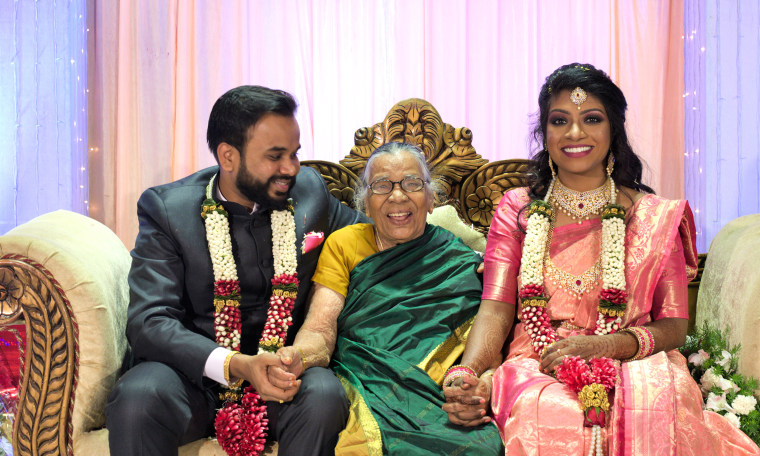 Image: Manimma Kambham at Benson Neethipudi's wedding