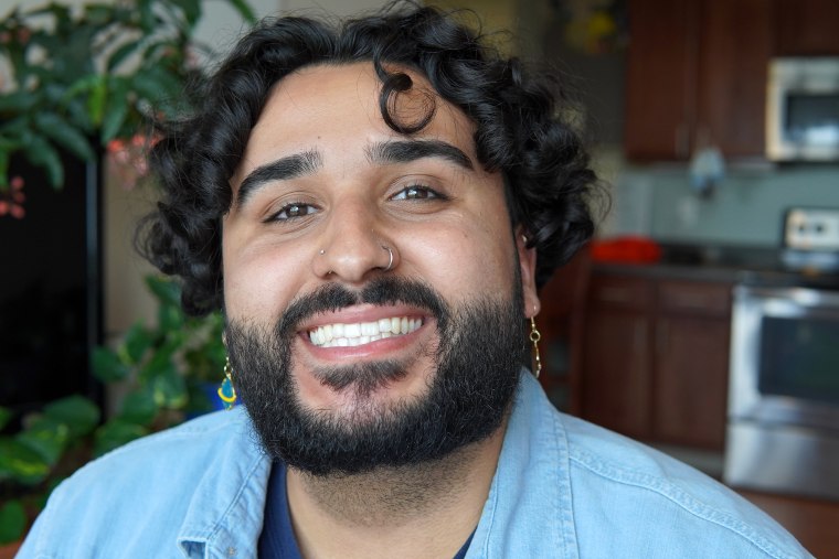Image: Jorge Alvarez, a “super” senior at Rutgers University.
