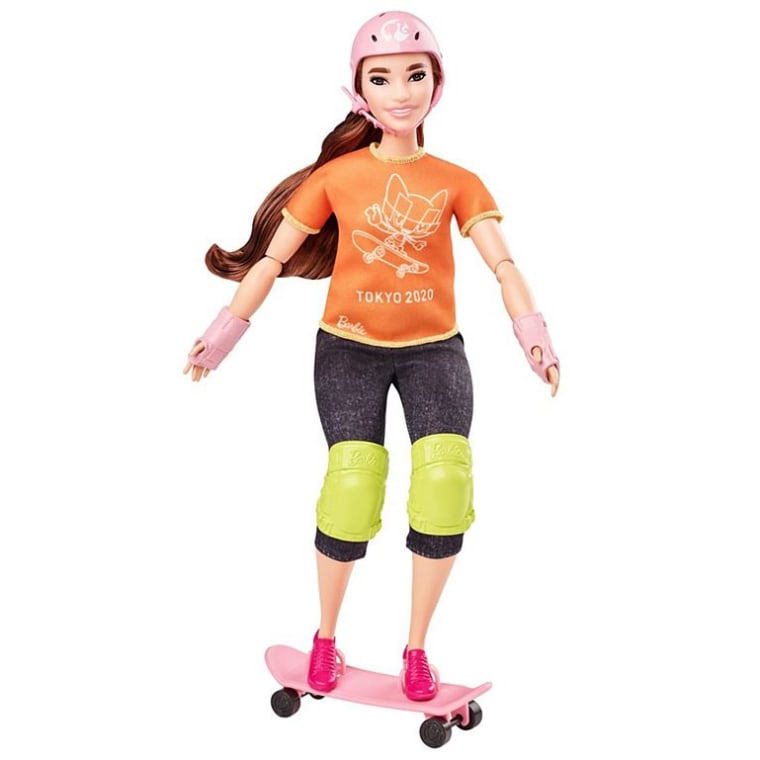 The Barbie Olympic Games Tokyo Skateboarder Doll.