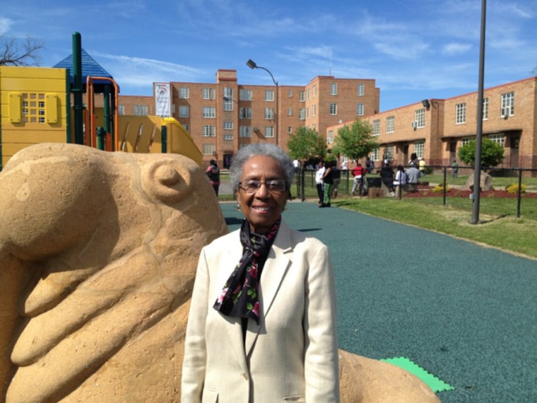 Greenfield in Langston Terrace, a public housing community in Washington, D.C., she called home for many years.
