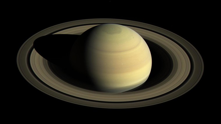 The core of Saturn appears to consist of a ‘soup’ of rocks, ice and metallic fluids that slosh around and affect the planet’s gravity.