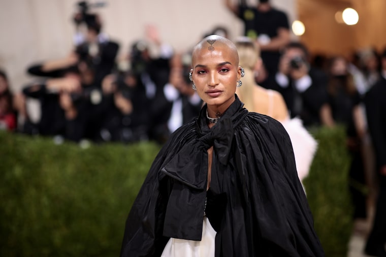 Image: Indya Moore, The 2021 Met Gala Celebrating In America: A Lexicon Of Fashion - Arrivals