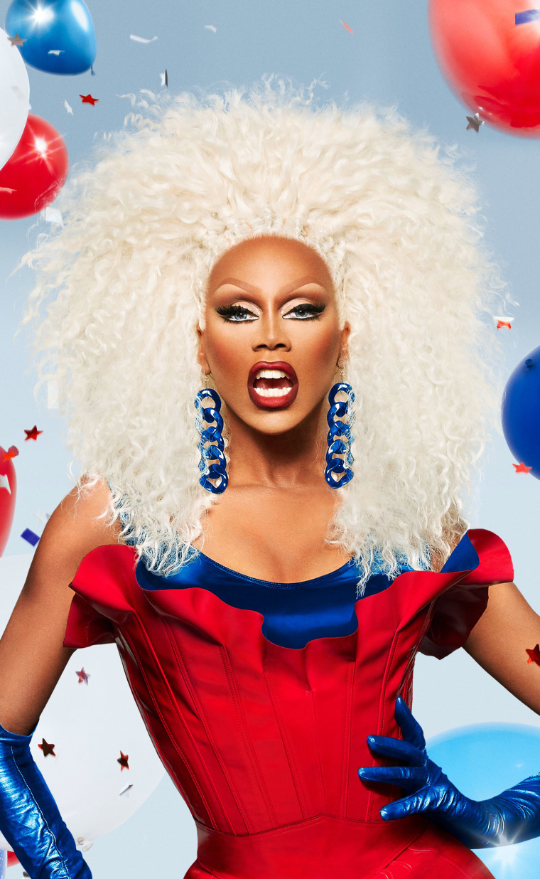 RuPaul in a promotional poster for VH1's "RuPaul's Drag Race."