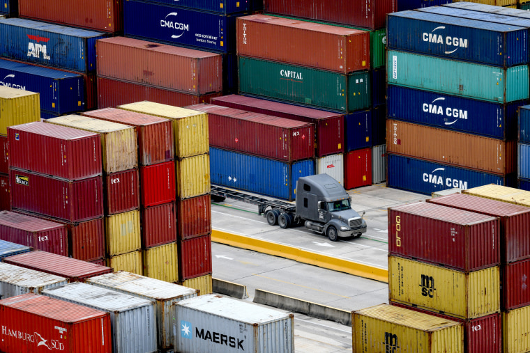 Operations At The Port Of Houston Ahead Of Trade Balance Figures