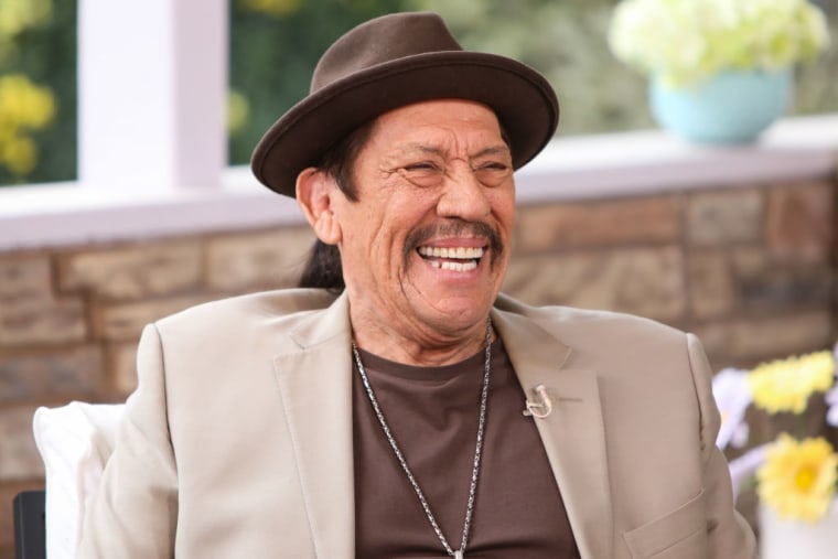 Danny Trejo en abril de 2021 durante una visita al canal Hallmark 'Home & Family'.