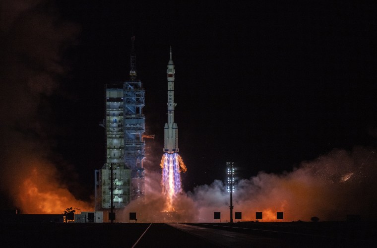 Image: China Launches Longest Crewed Mission to New Space Station
