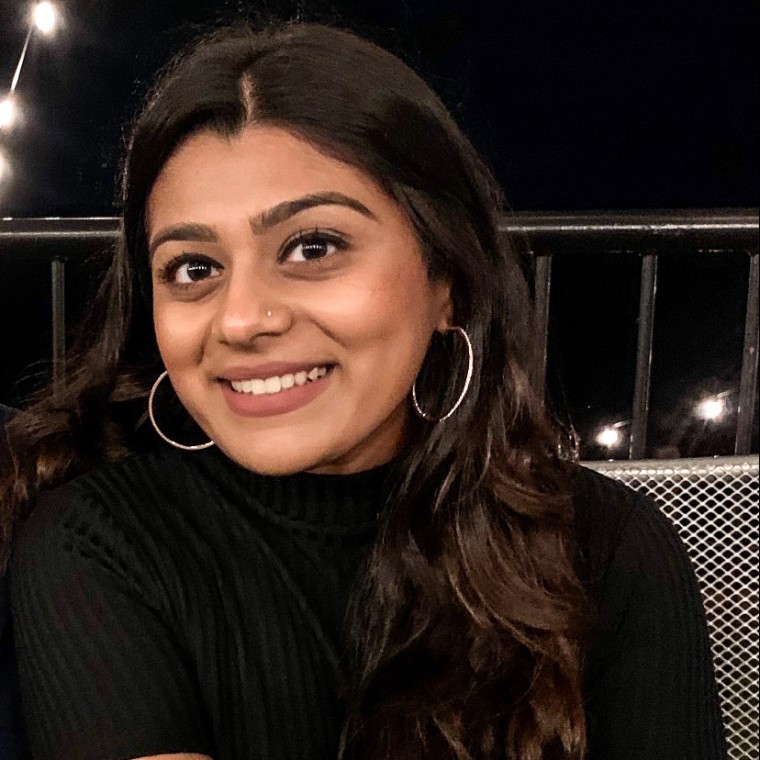 ‌‌Pooja Shah, 29,‌ Gujarati American.