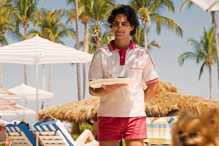 Enrique Arrizon in a scene from the new series "Acapulco." 