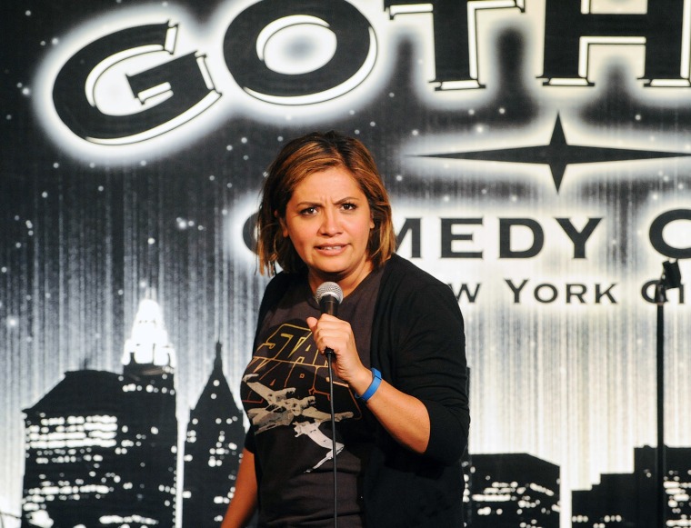 Cristela Alonzo Performs At Gotham Comedy Club