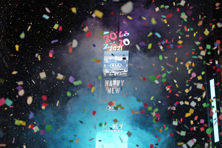 2021 Times Square New Year's Eve Celebration
