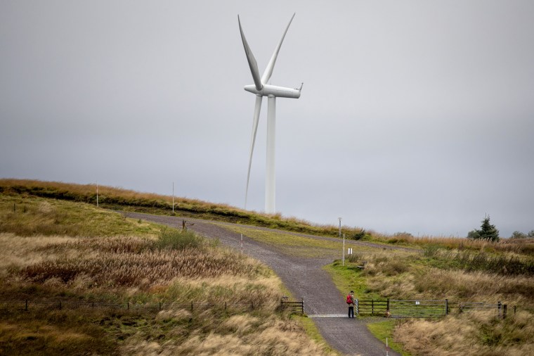 Whitelee Wind Farm, Eaglesham, Glasgow, Scotland.