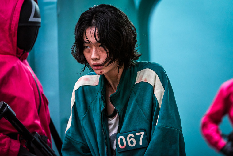 Jung Ho-yeon in "Squid Game" on Netflix.