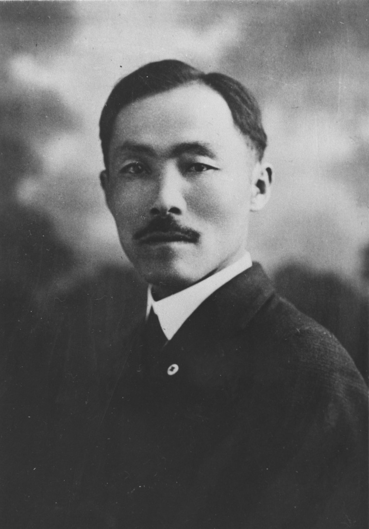Ahn Chang Ho in the 1920s.