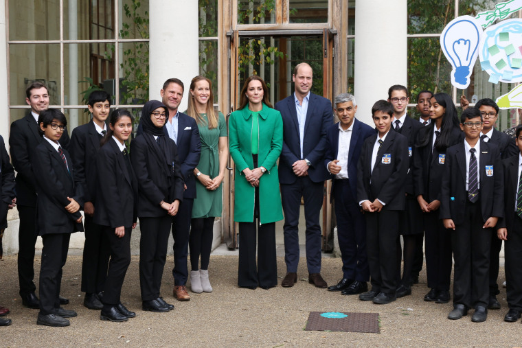 The Duke And Duchess Of Cambridge Take Part In A Generation Earthshot Event At Kew Gardens