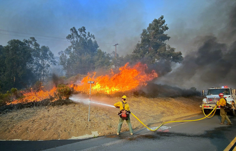 Image: Santa Barbara fire