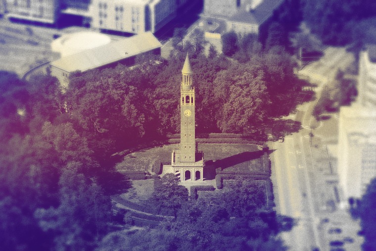 Image: The University of North Carolina Campus at Chapel Hill in 2013.