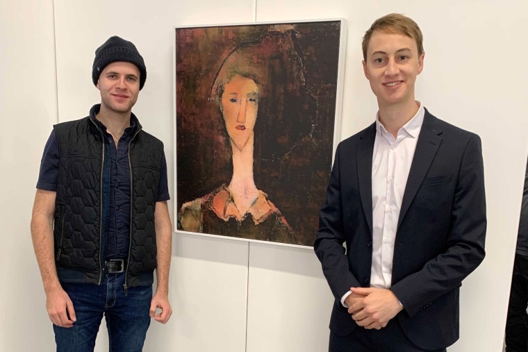 Anthony Bourached George Cann launched a company, Oxia Palus, dedicated to recreating lost or hidden art using AI.