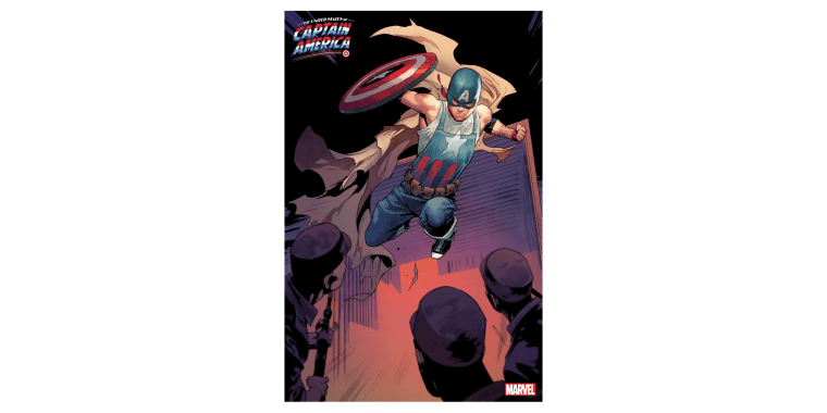 "The United States of Captain America" comic book cover