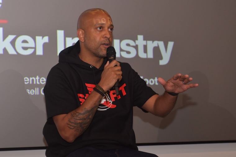 Darius Billings, the creator of the StaaRT Program at Athlete's Foot.