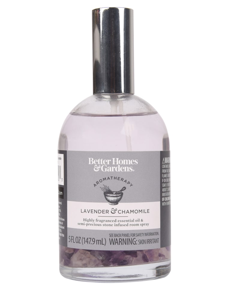 Better Homes and Gardens Essential Oil Infused Aromatherapy Room Spray with Gemstones.