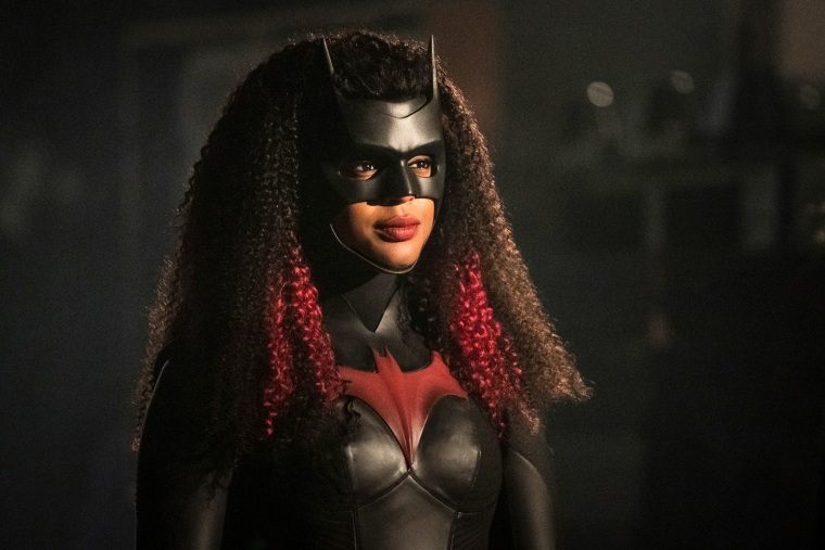 Javicia Leslie as Batwoman.