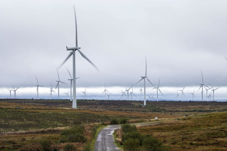 Whitelee Wind Farm, Eaglesham, Glasgow, Scotland.