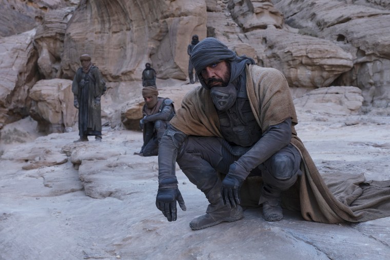 Image: Javier Bardem as Stilgar in a scene from "Dune."
