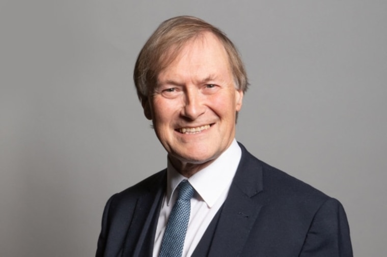 El legislador conservador británico David Amess, en una fotografía oficial.