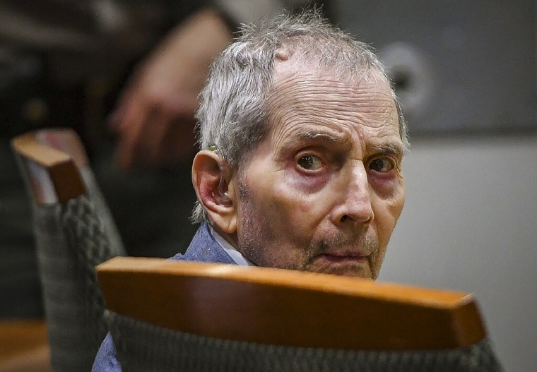 Robert Durst durante el juicio en su contra por asesinato en Los Ángeles