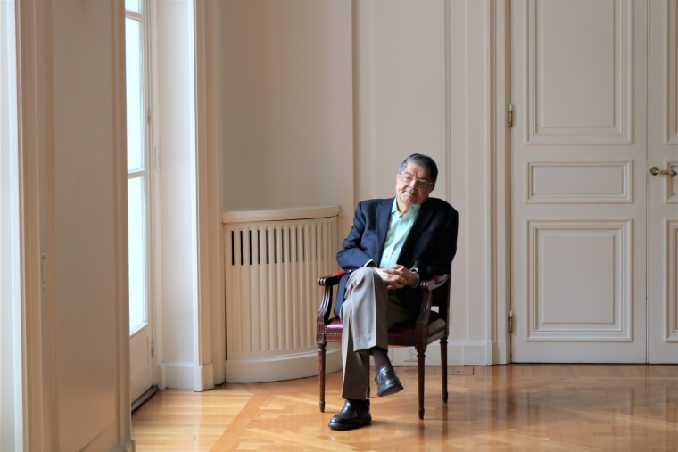 Sergio Ramírez, escritor nicaragüense, en Madrid, septiembre de 2021.