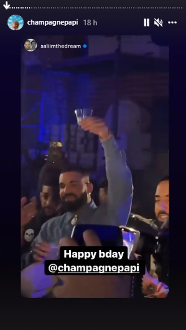 Drake celebró sus 35 años con fiesta temática en Los Ángeles