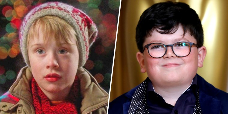 Macaulay Culkin, left, set the standard for Archie Yates, right.
