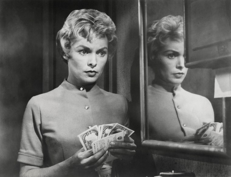 Janet Leigh, on-set of the Film, Psycho, 1960