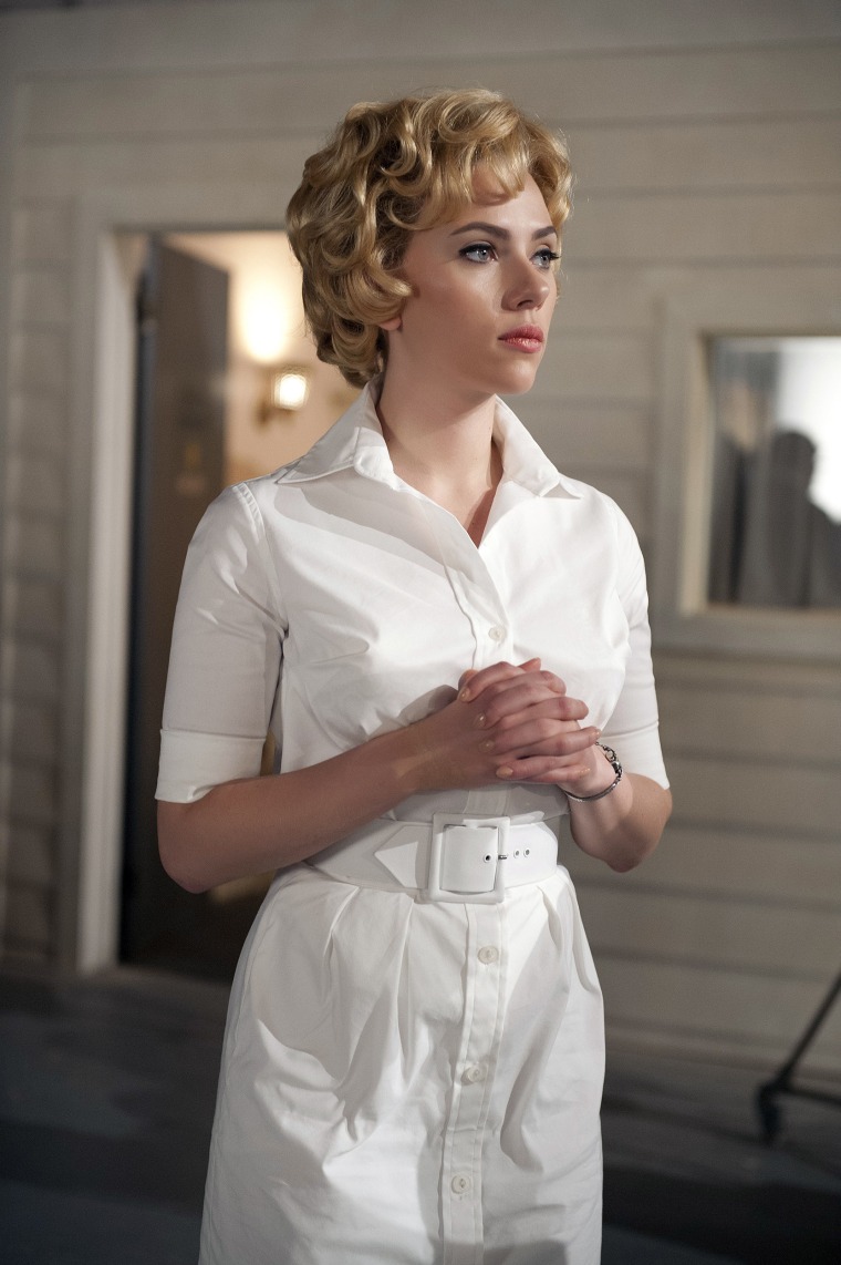 Curtis also took some inspiration from Scarlett Johansson's portrayal of Leigh in the 2012 movie "Hitchcock."