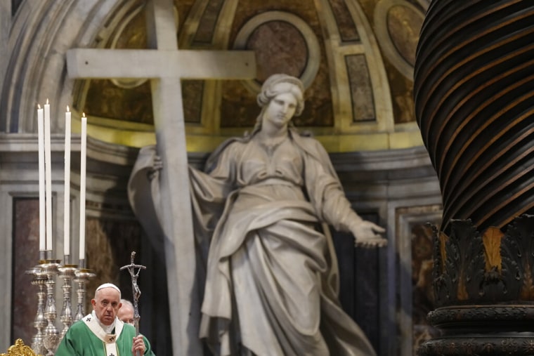 Papa Francisco en una foto del 10 de octubre de 2021.