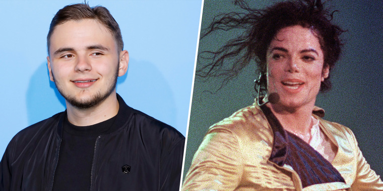 Prince Jackson was pretty terrified after watching "Thriller" with his dad.