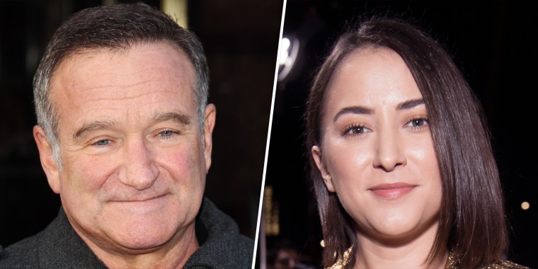Zelda Williams, the daughter of the late Robin Williams, shared why she would like people to stop sending her a clip of a comic's impersonation of her father that has gone viral.