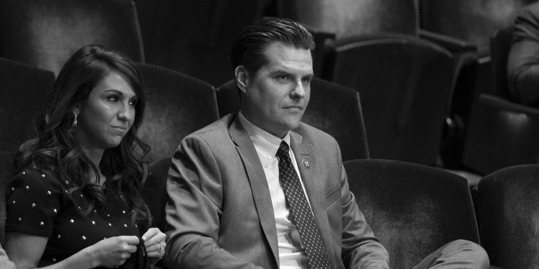 Image: Lauren Boebert and Matt Gaetz