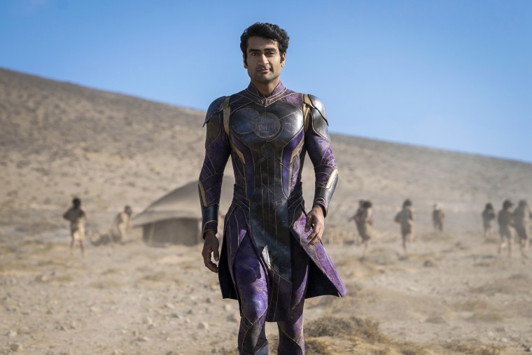 Kumail Nanjiani as Kingo in Marvel Studios' "Eternals."