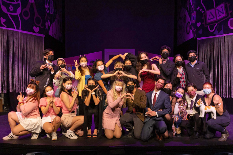 The Asian Student Arts Project's cast for "Legally Blonde."