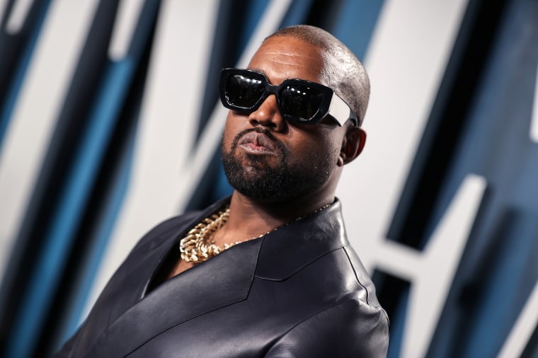Kanye West attends the 2020 Vanity Fair Oscar Party on Feb. 9, 2020 in Beverly Hills, Calif.