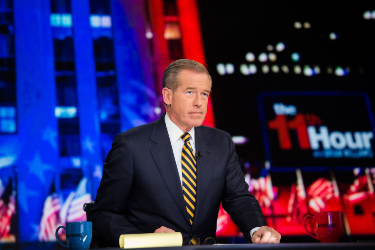 Brian Williams will be leaving The 11th Hour, the program he hosts on MSNBC, at the end of the year.