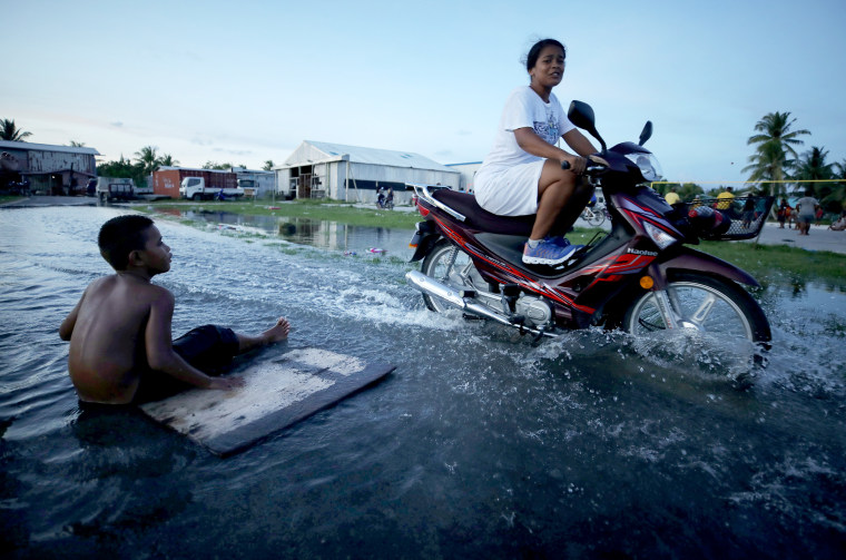 Rising Sea Levels Threaten Coral Atoll Nation Of Tuvalu